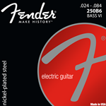 Fender Super 250B6 Nickel Plated Steel Bass VI Electric Strings