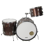 Ludwig Super Classic Shell Pack (1966), 9x13 Tom, 16x16 Floor Tom, 14x22 Bass Drum, Sparkling Burgundy Pearl