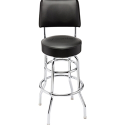 Fender 30" Blackout Barstool with Backrest