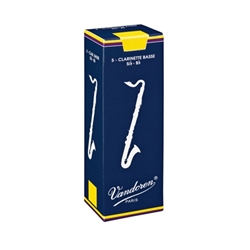 Vandoren Traditional Bass Clarinet Reeds, Box of 5