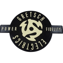 Gretsch Electrics Power & Fidelity Tin Sign