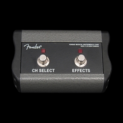 Fender 2-Button Footswitch - Channel Select / Effects On/Off with 1/4" Jack