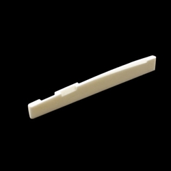 All Parts Compensated Bone Saddle for Acoustic Guitar, Radiused, 3" x 7/64" x 11/32"